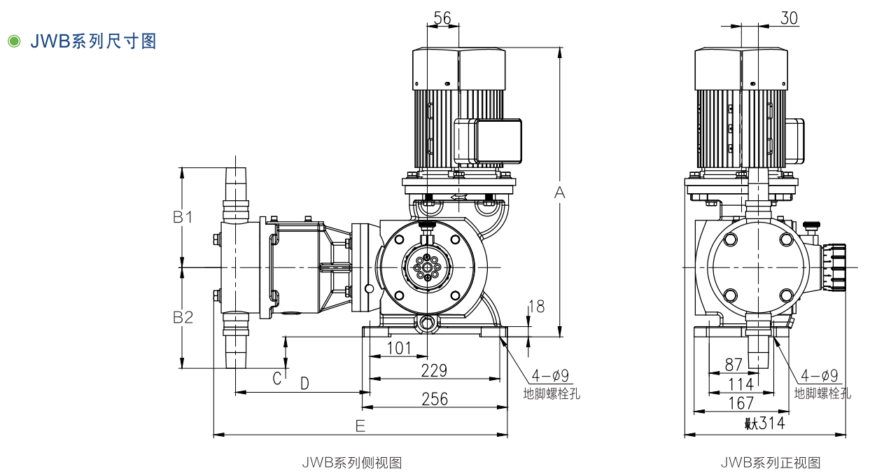 JWB系列柱塞计量泵
